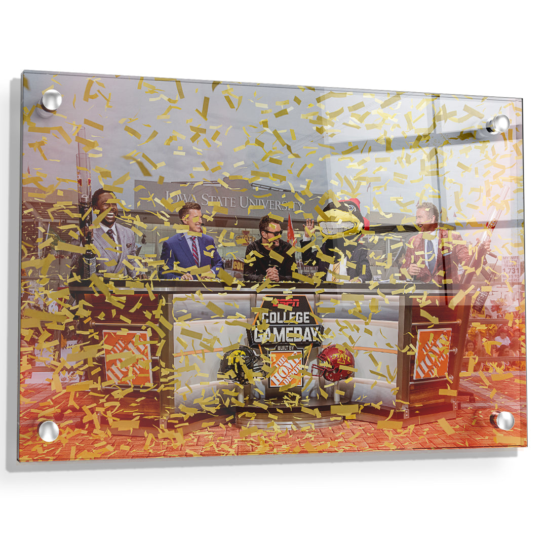 Iowa State Cyclones - Game Day Iowa State - College Wall Art #Canvas