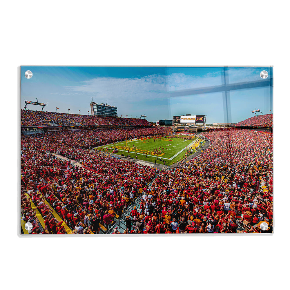 Iowa State Cyclones - Enter Cyclones - College Wall Art #Canvas