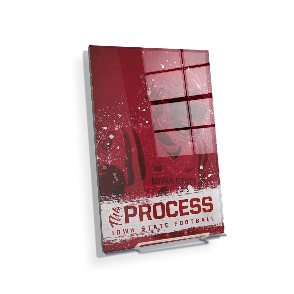 Iowa State Cyclones - The Process - College Wall Art #Canvas