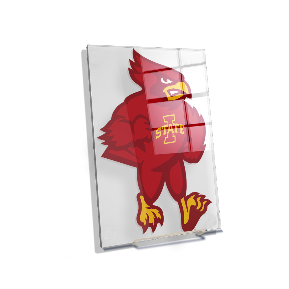 Iowa State Cyclones - Cy Logo - College Wall Art #Canvas