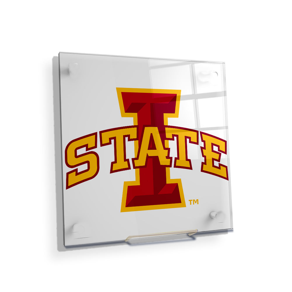 Iowa State Cyclones - Iowa State Logo - College Wall Art #Canvas