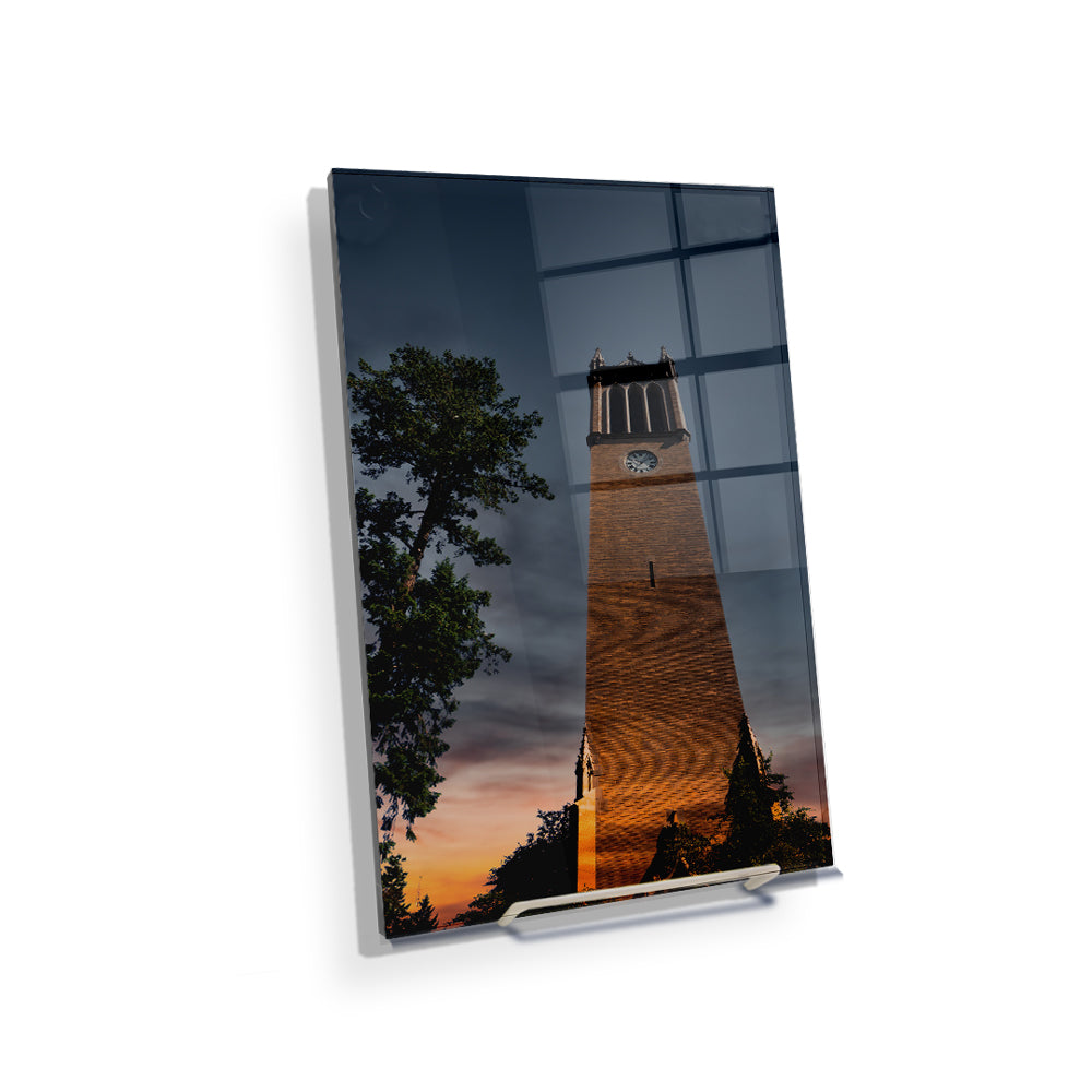 Iowa State Cyclones - Twilight Stanton Carillon Bell Tower - College Wall Art #Canvas