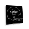Iowa State Cyclones - Black White Helmet - College Wall Art #Acrylic Mini