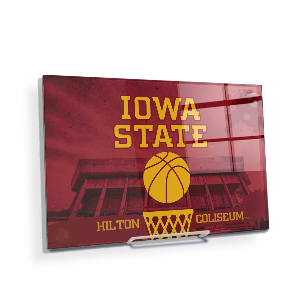 Iowa State Cyclones - Hilton Coliseum Iowa State Basketball - College Wall Art #Canvas