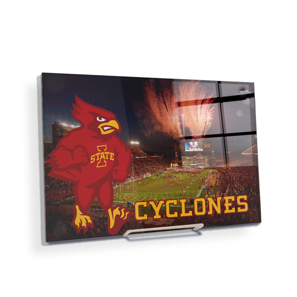 Iowa State Cyclones - Iowa State Football - College Wall Art #Canvas