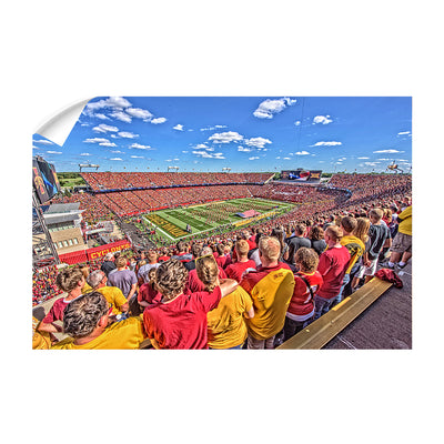 Iowa State Cyclones - Jack Trice Stadium National Anthem - College Wall Art #Wall Decal