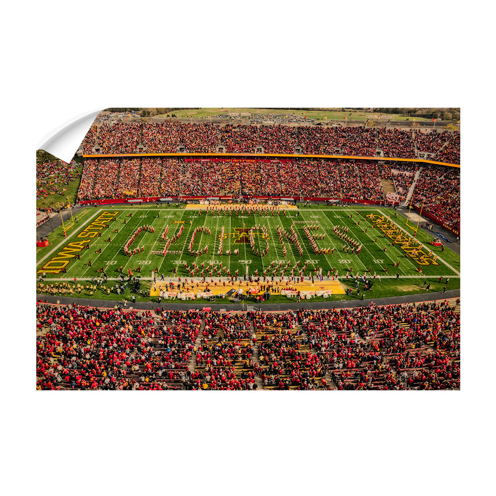 Iowa State Cyclones - Cyclone Marching Band - College Wall Art #Canvas