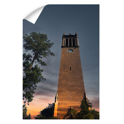Iowa State Cyclones - Twilight Stanton Carillon Bell Tower - College Wall Art #Wall Decal