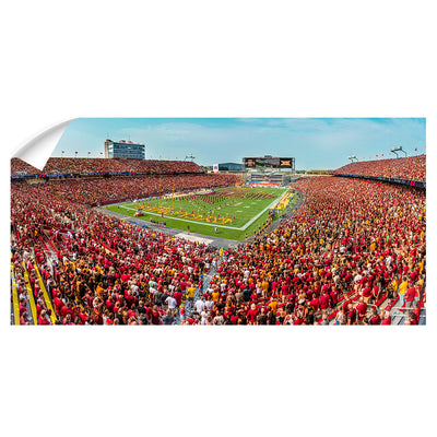 Iowa State Cyclones - Cyclones National Anthem Panoramic - College Wall Art #Wall Decal