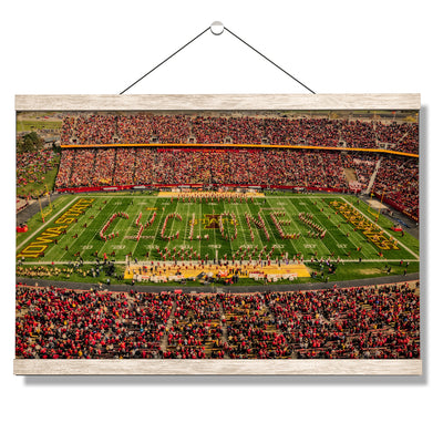 Iowa State Cyclones - Cyclone Marching Band - College Wall Art #Hanging Canvas