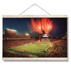 Iowa State Cyclones - Fireworks over Jack Trice Stadium - College Wall Art #Hanging Canvas