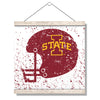 Iowa State Cyclones - Iowa state Helmet Art - College Wall Art #Hanging Canvas