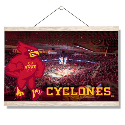 Iowa State Cyclones - Iowa State Cyclones Basketball - College Wall Art #Hanging Canvas