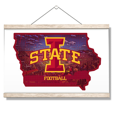 Iowa State Cyclones - Iowa State Football - College Wall Art #Hanging Canvas