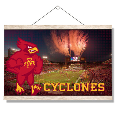 Iowa State Cyclones - Iowa State Football - College Wall Art #Hanging Canvas