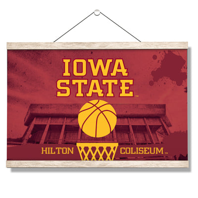 Iowa State Cyclones - Hilton Coliseum Iowa State Basketball - College Wall Art #Hanging Canvas