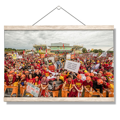 Iowa State Cyclones - Football Game Day - College Wall Art #Hanging Canvas