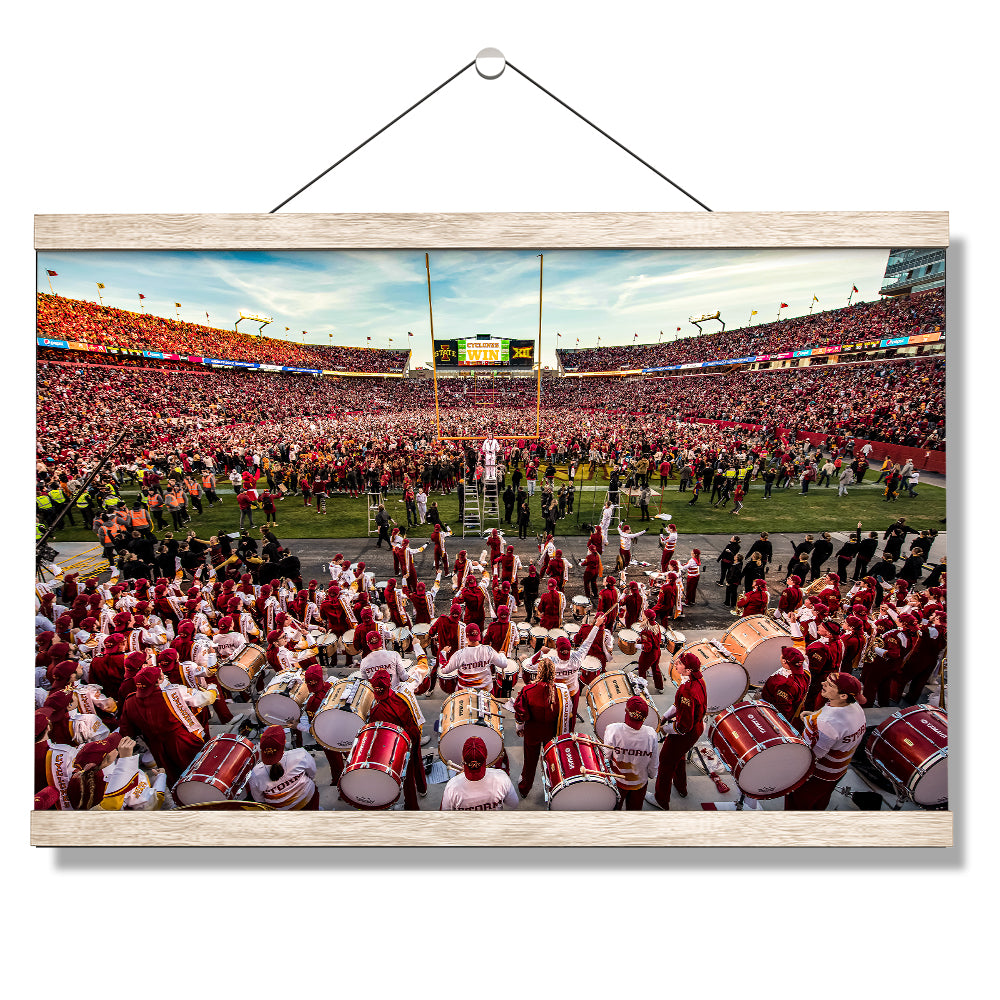 Iowa State Cyclones - Cyclones Win, Storm The Field - College Wall Art #Canvas