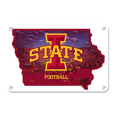 Iowa State Cyclones - Iowa State Football - College Wall Art #Metal