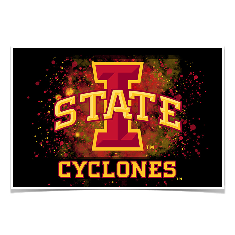 Iowa State Cyclones - Poster - College Wall Art