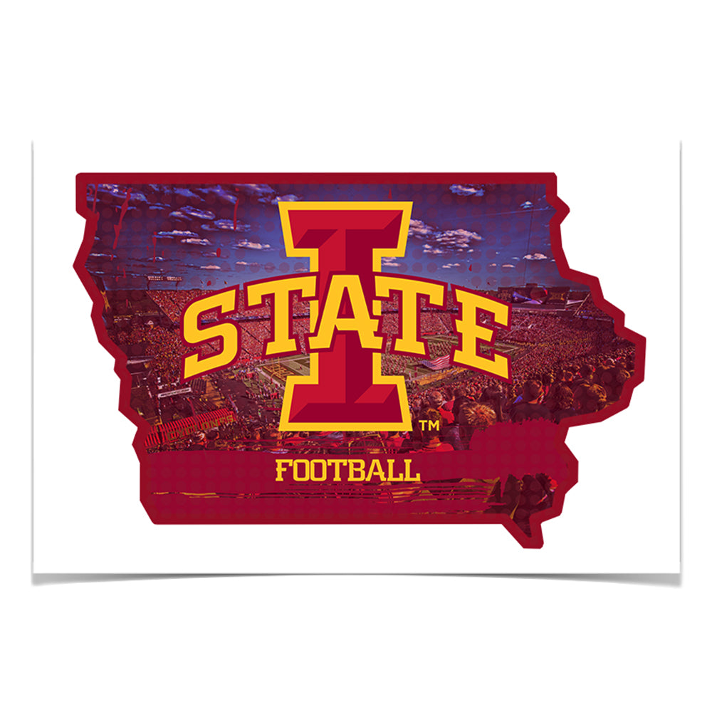 Iowa State Cyclones - Iowa State Football - College Wall Art #Canvas