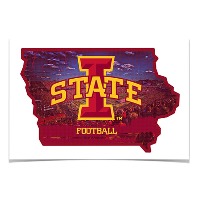 Iowa State Cyclones - Iowa State Football - College Wall Art #Poster