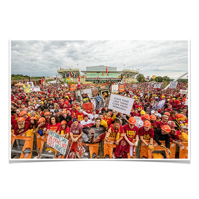 Iowa State Cyclones - Football Game Day - College Wall Art #Poster