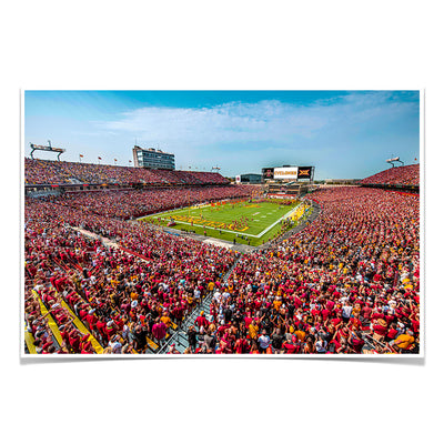 Iowa State Cyclones - Enter Cyclones - College Wall Art #Poster