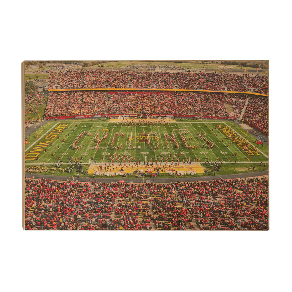 Iowa State Cyclones - Cyclone Marching Band - College Wall Art #Canvas