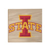 Iowa State Cyclones - Iowa State Logo - College Wall Art #Wood