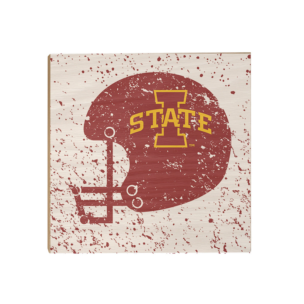 Iowa State Cyclones - Iowa state Helmet Art - College Wall Art #Canvas