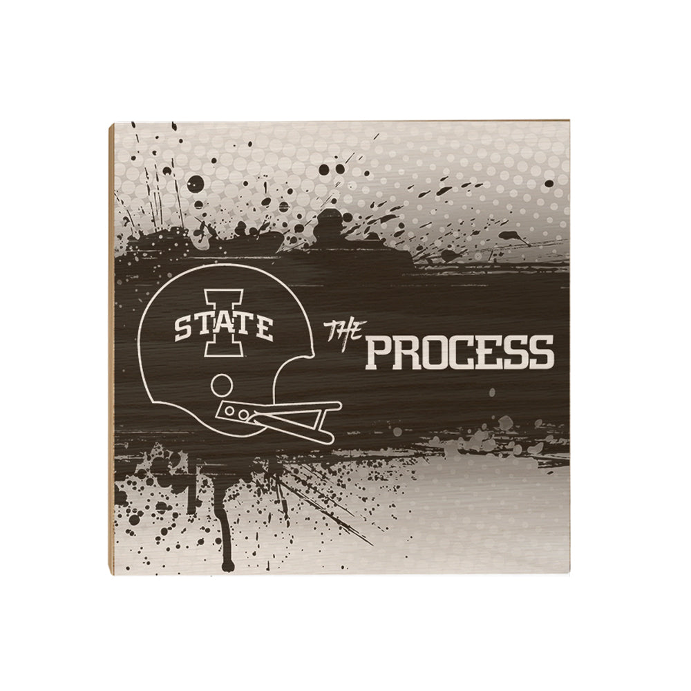 Iowa State Cyclones - Iowa State Black Helmet - College Wall Art #Canvas