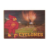Iowa State Cyclones - Iowa State Football - College Wall Art #Wood