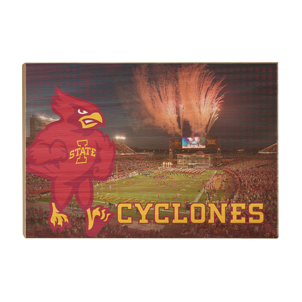 Iowa State Cyclones - Iowa State Football - College Wall Art #Canvas