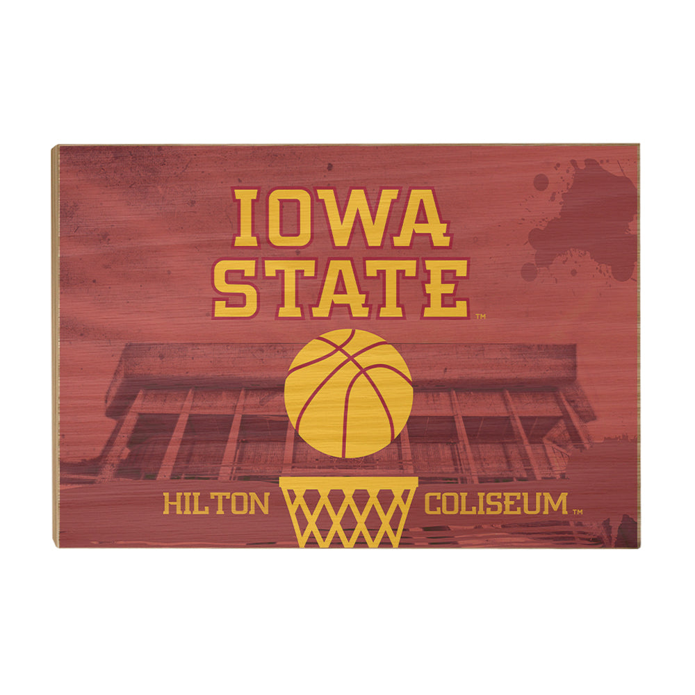 Iowa State Cyclones - Hilton Coliseum Iowa State Basketball - College Wall Art #Canvas