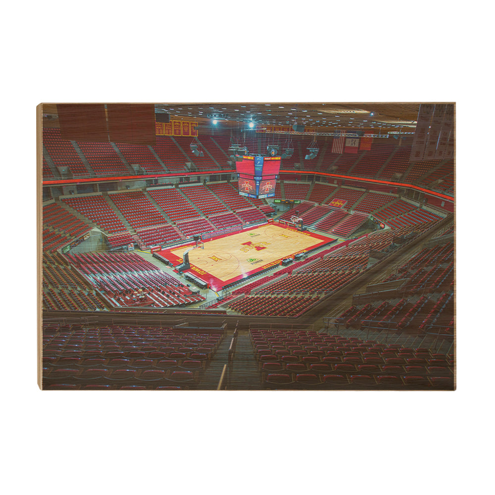 Iowa State Cyclones - Inside Hilton Collisium - College Wall Art #Canvas