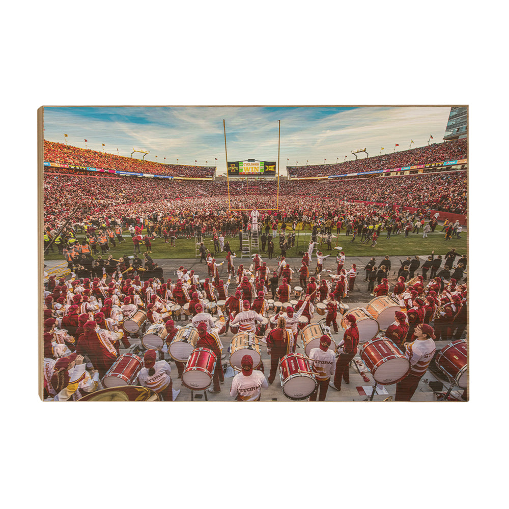 Iowa State Cyclones - Cyclones Win, Storm The Field - College Wall Art #Canvas