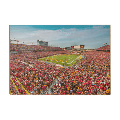 Iowa State Cyclones - Enter Cyclones - College Wall Art #Wood