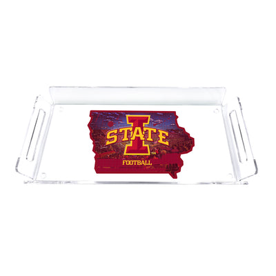 Iowa State Cyclones - Iowa State Football Decorative Serving Tray