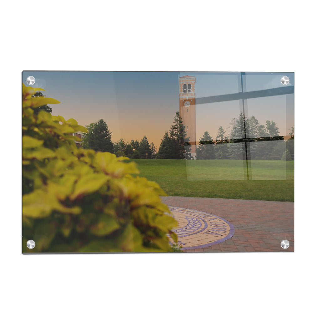 Northern Iowa Panthers - Campanile Sunrise - College Wall Art #Canvas