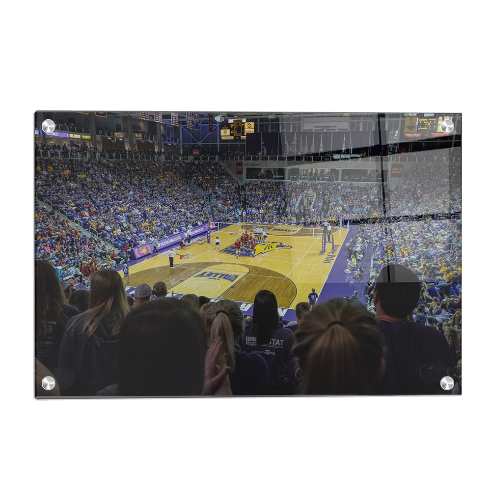 Northern Iowa Panthers - UNI Volleyball - Collage Wall Art #Canvas