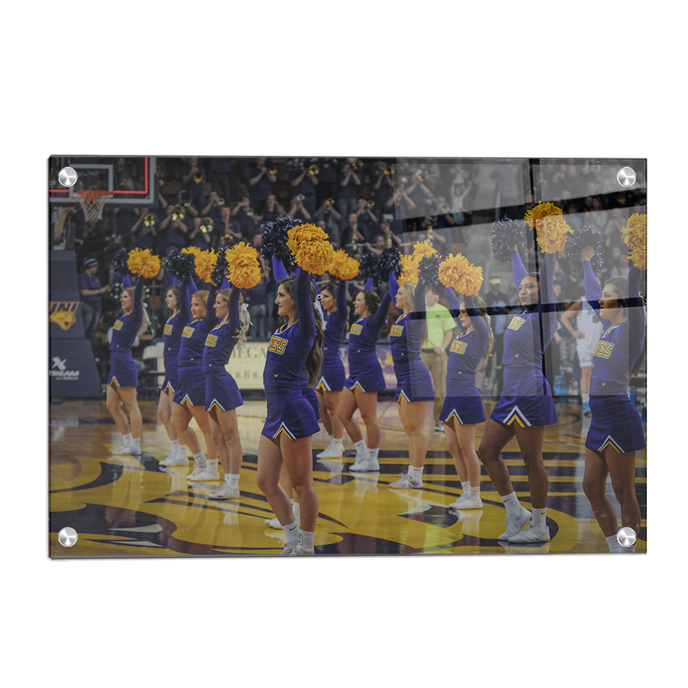 Northern Iowa Panthers - UNI Cheer - College Wall Art #Canvas