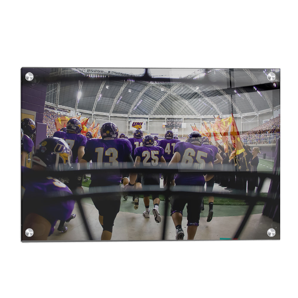 Northern Iowa Panthers - Out of the Garage, into the Dome - College Wall Art #Canvas