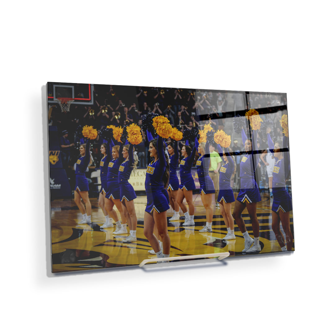 Northern Iowa Panthers - UNI Cheer - College Wall Art #Canvas