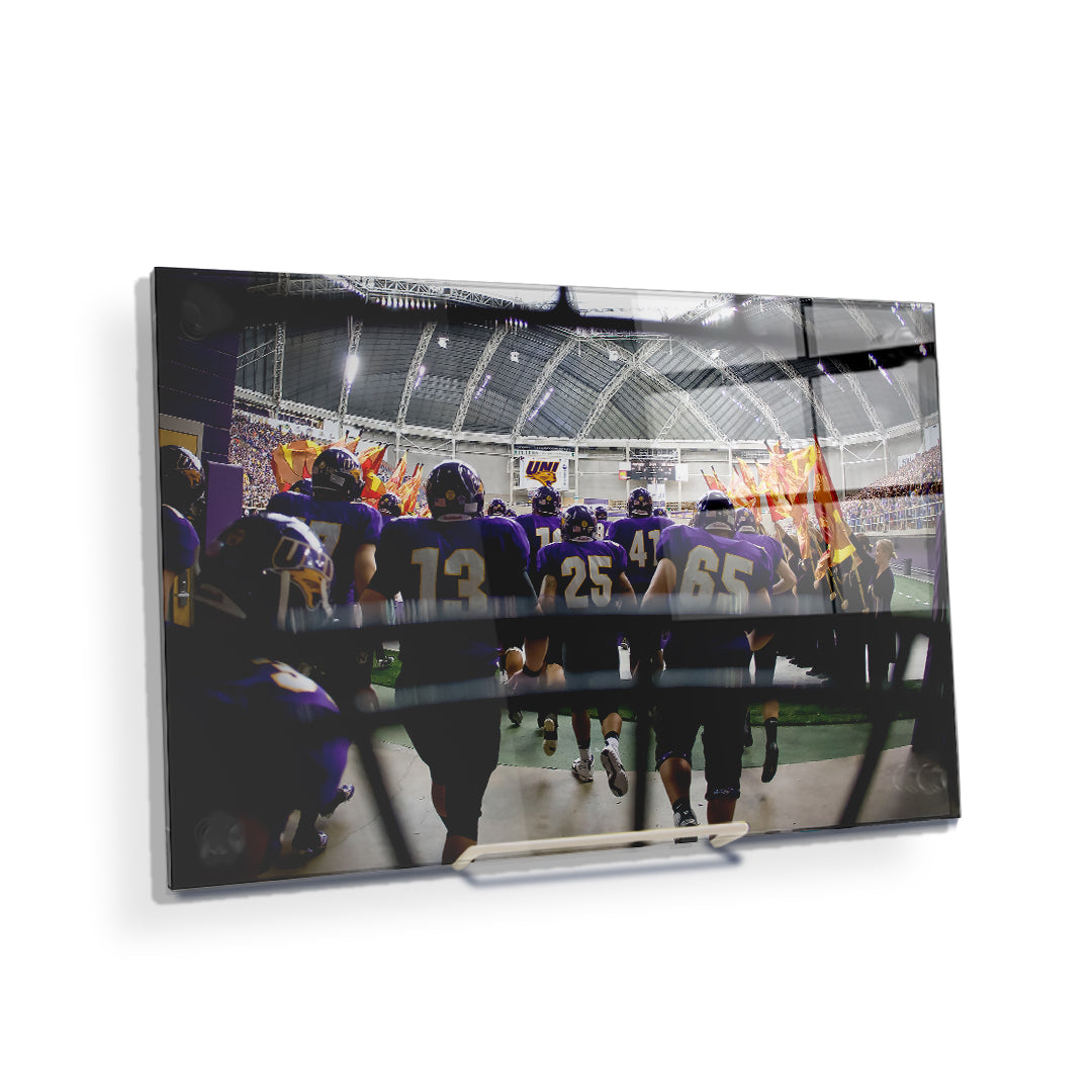 Northern Iowa Panthers - Out of the Garage, into the Dome - College Wall Art #Canvas