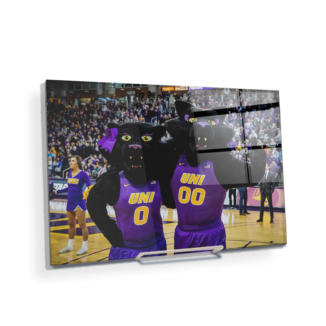 Northern Iowa Panthers - TC & TK - College Wall Art #Canvas