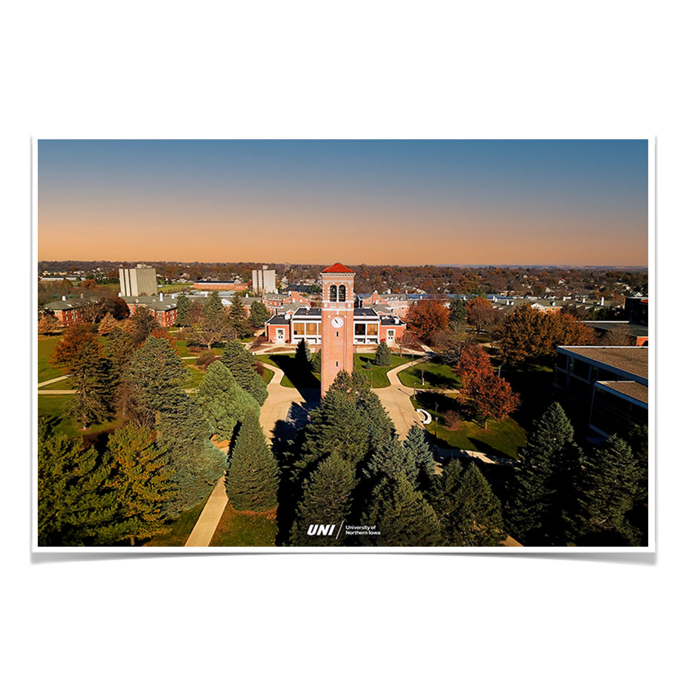 Northern Iowa Panthers - University of Northern Iowa Aerial - College Wall Art #Canvas