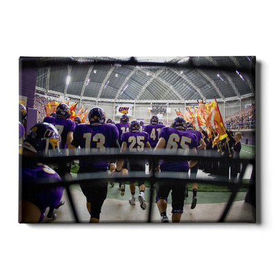 Northern Iowa Panthers - Out of the Garage, into the Dome - College Wall Art #Canvas