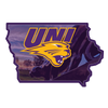 Northern Iowa Panthers - UNI State Single Layer Dimensional