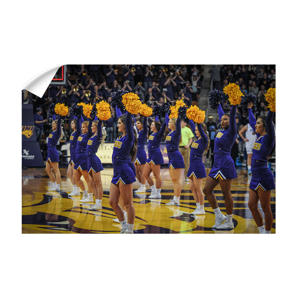 Northern Iowa Panthers - UNI Cheer - College Wall Art #Canvas